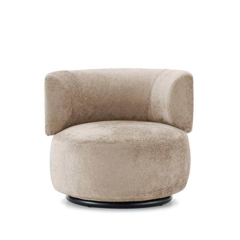 Fauteuil K-WAIT Chenille Chenille beige KARTELL