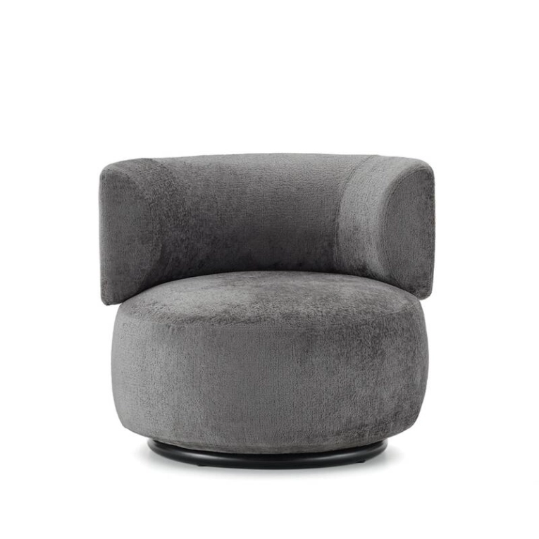 Fauteuil K-WAIT Chenille Chenille gris KARTELL