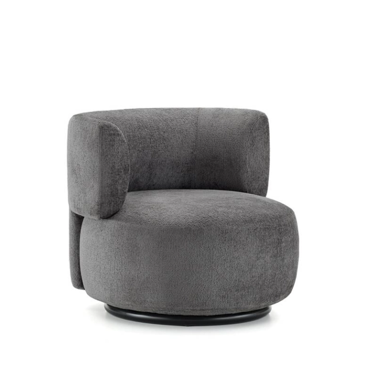 Fauteuil K-WAIT Chenille Chenille gris KARTELL