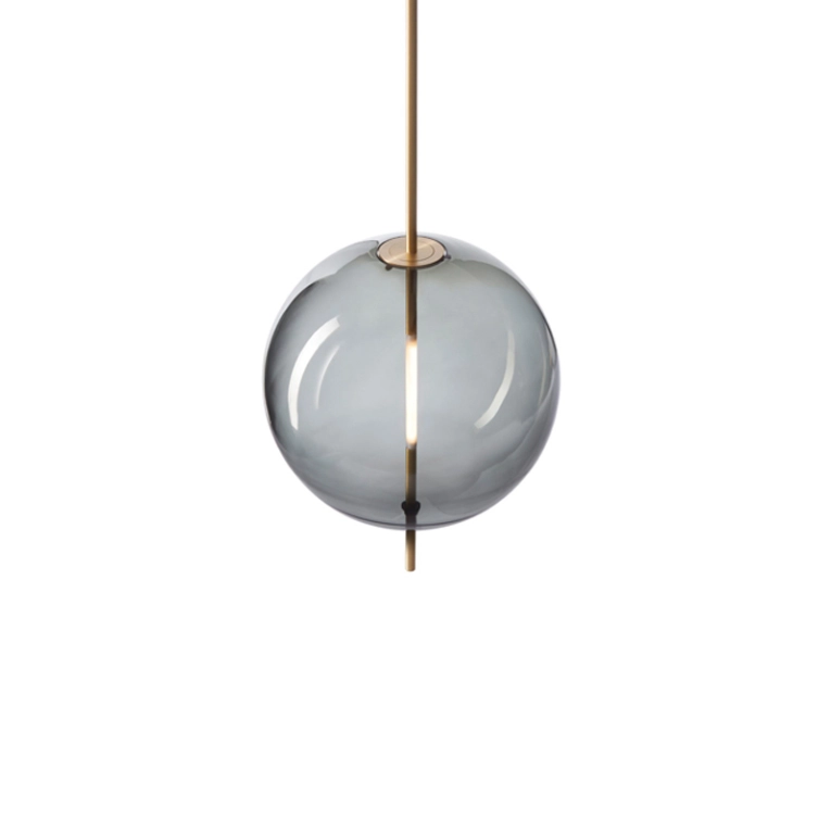 Suspension KANDINSKY 45 Gris/ laiton  PHOLC