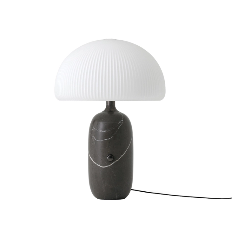 Lampe à poser SCULPTURE Marbre gris VIPP