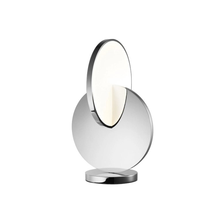 Lampe à poser ECLIPSE TABLE LAMP Chrome poli LEE BROOM
