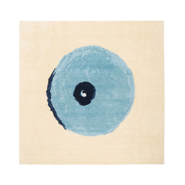 Tapis Tapis RUDE BLUE TIT Bleu clair CC-TAPIS