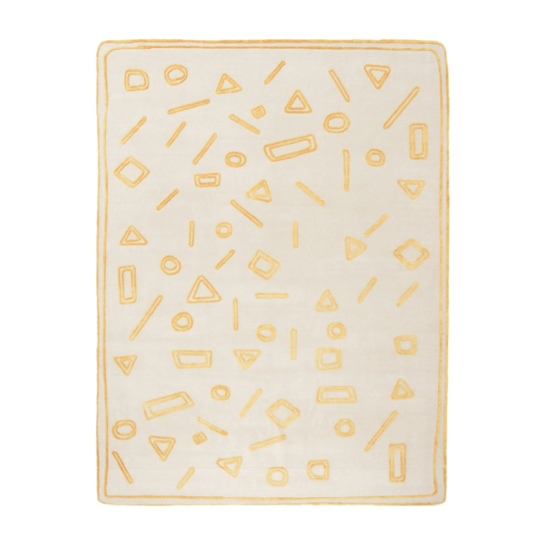 Tapis Tapis NAÏF GEOMETRIES Jaune CC-TAPIS