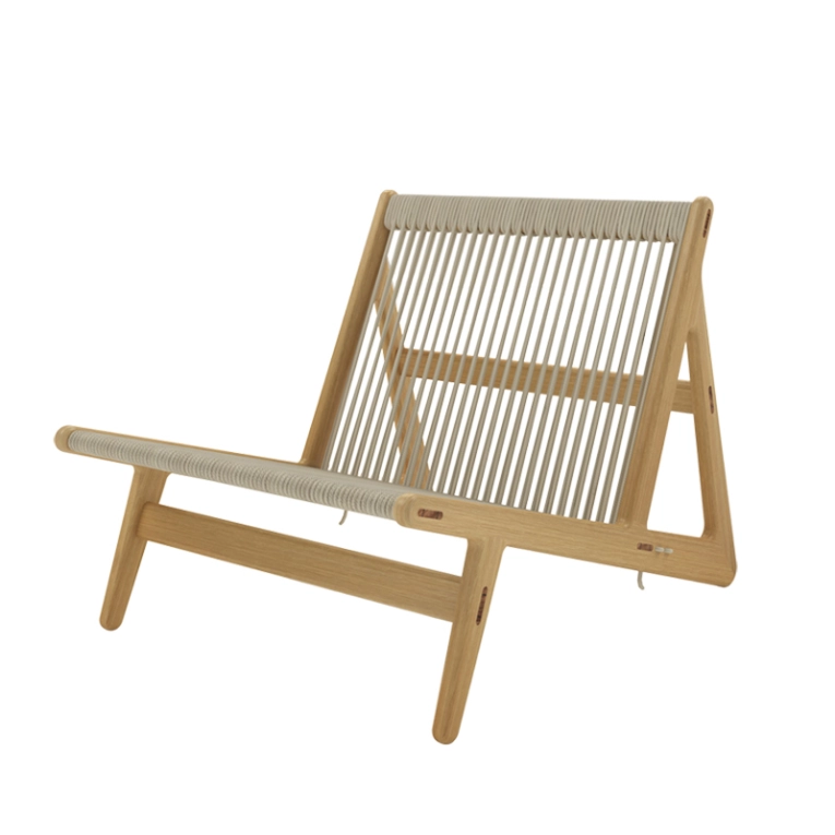 Fauteuil extérieur MR01 INITIAL Chêne GUBI