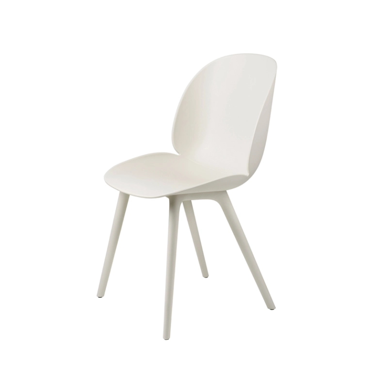 Chaise extérieur BEETLE OUTDOOR Blanc albâtre GUBI