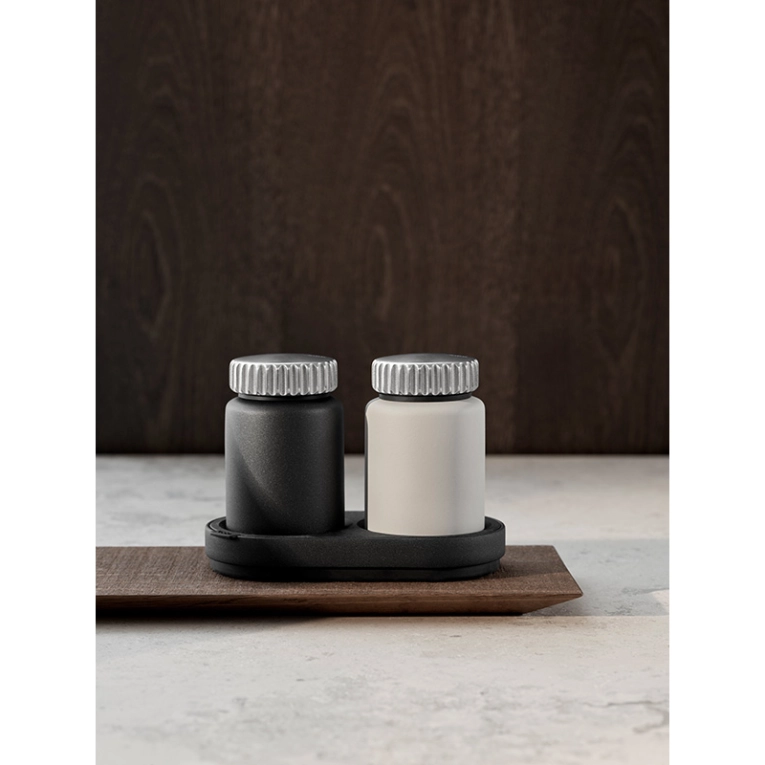Accessoire de cuisine Moulins à sel et poivre VIPP Gris et noir VIPP
