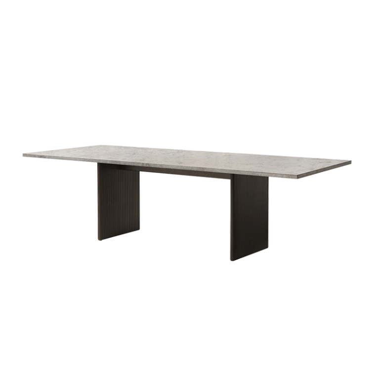 Table CABIN L 250 Limestone VIPP