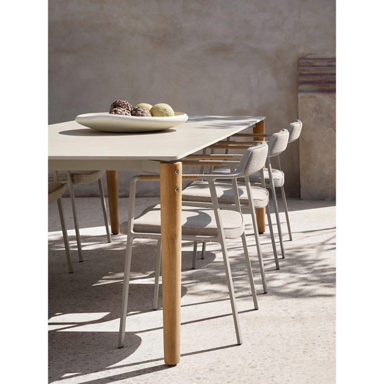 Chaise extérieur OPEN AIR Meadow gris clair VIPP