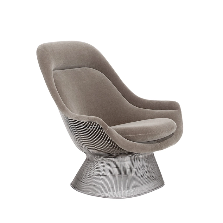 Fauteuil PLATNER EASY CHAIR Silver KNOLL