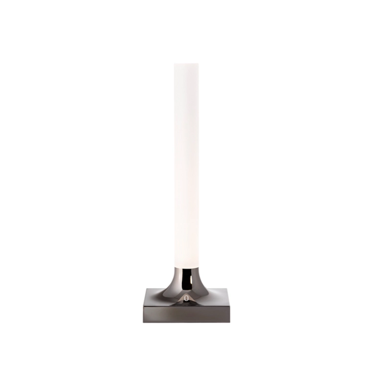 Lampe à poser GOODNIGHT PORTABLE Titane poli KARTELL