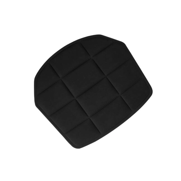 Coussin Lot de 2 galettes d'assise AÏKU Noir MDF