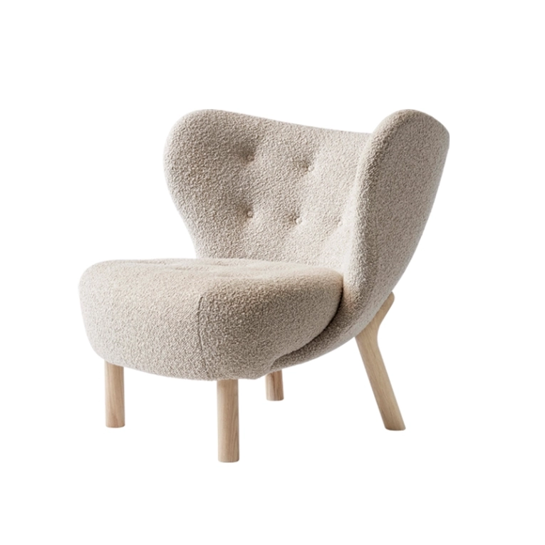 Fauteuil LITTLE PETRA VB1 Karakorum Karakorum beige 003 AND TRADITION