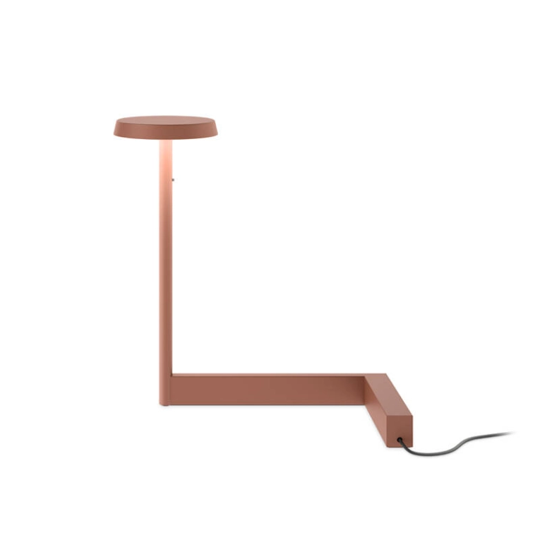 Lampe à poser FLAT 5970 Rouge Terracotta mat VIBIA
