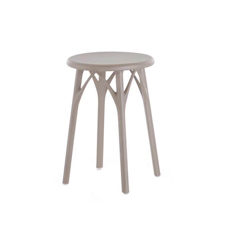 Tabouret A.I. STOOL LIGHT Gris KARTELL