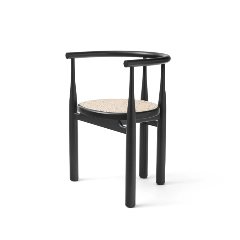 Chaise BUKOWSKI Noir NEW WORKS