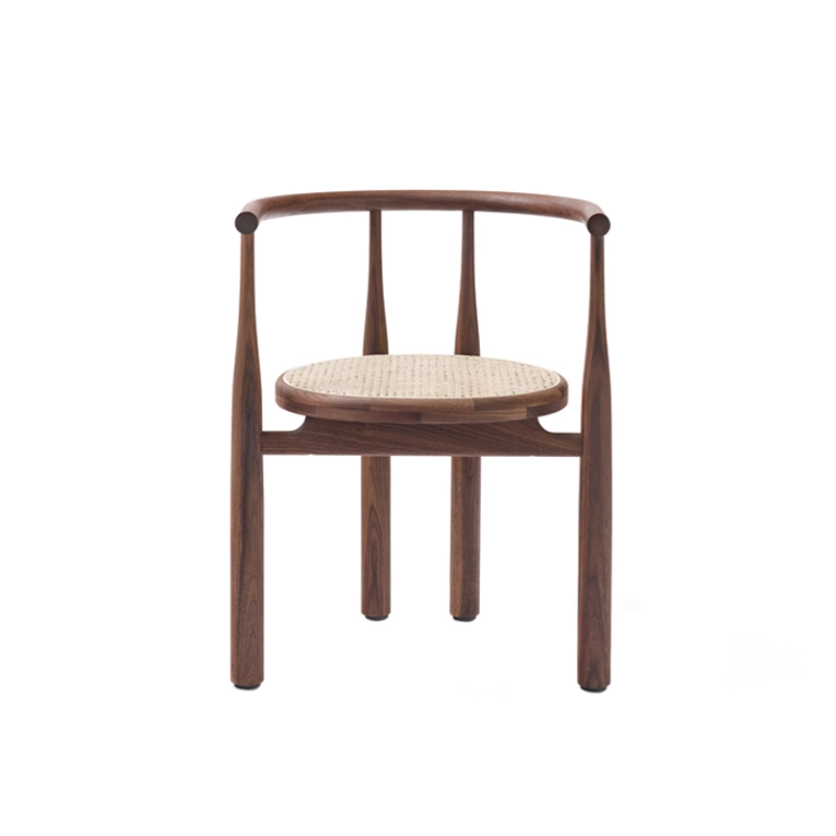 Chaise BUKOWSKI Noyer NEW WORKS