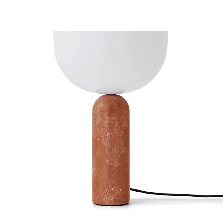 Lampe à poser KIZU Large Marbre Breccia Pernice NEW WORKS