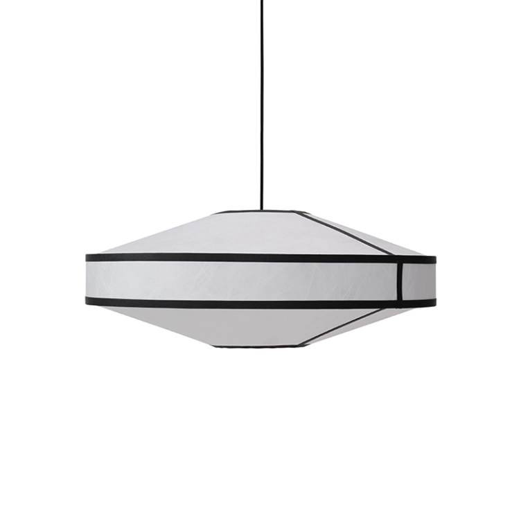 Suspension KITE Ø 75 Noir & blanc NEW WORKS
