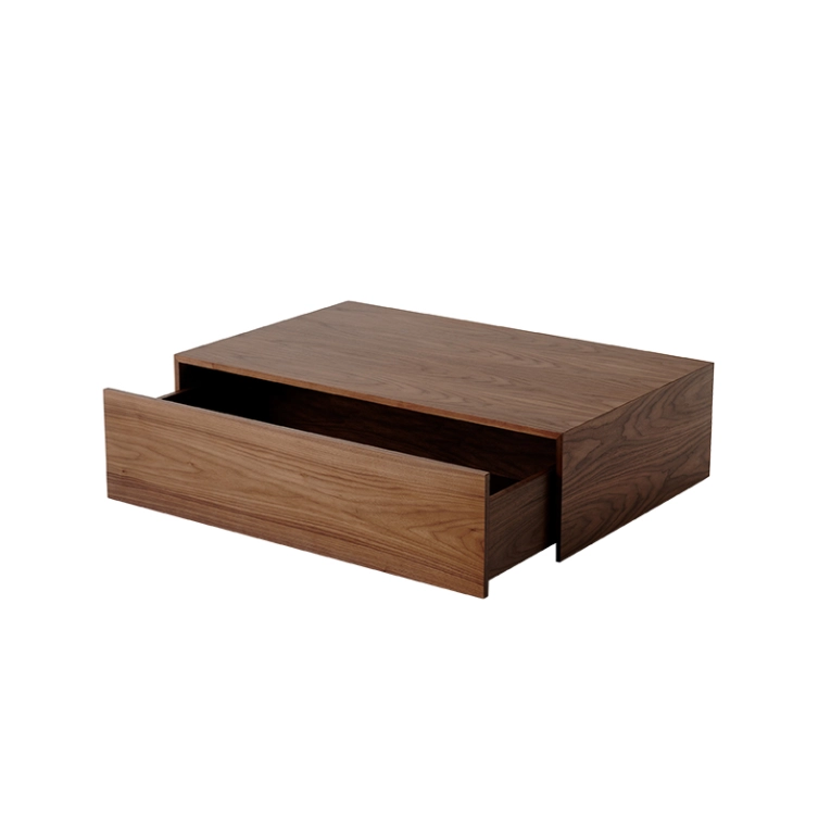 Table basse MASS HIGH avec tiroir Noyer NEW WORKS