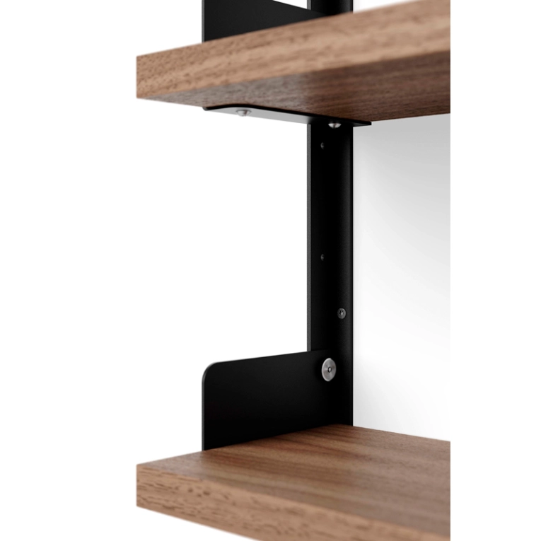 Etagère NEW WORKS TEA SHELF Noyer/ noir NEW WORKS