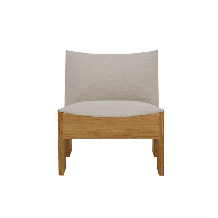 Fauteuil TENON Chêne/ Ruskin Quill NEW WORKS