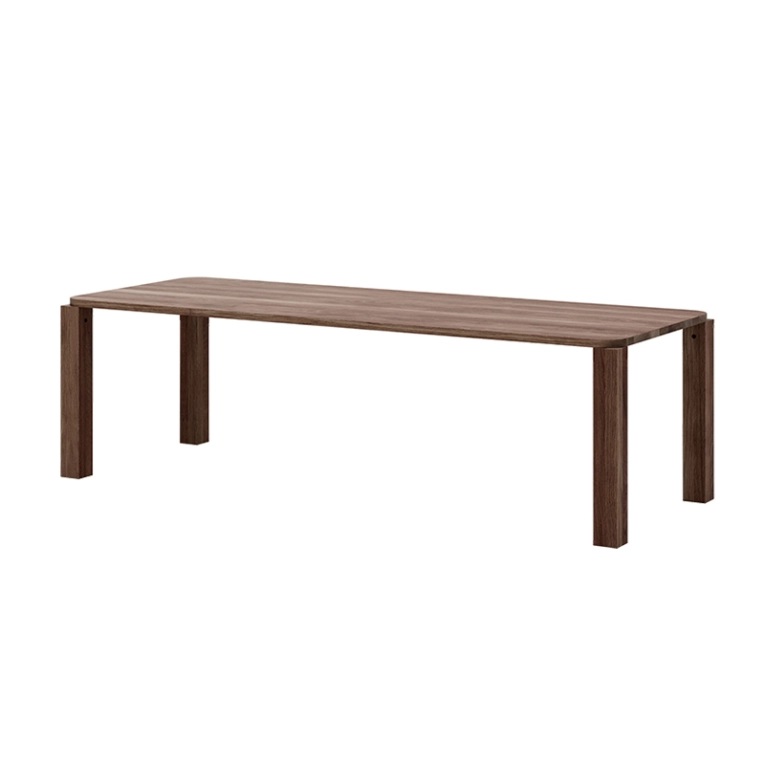 Table ATLAS 250x95 Chêne fumé NEW WORKS