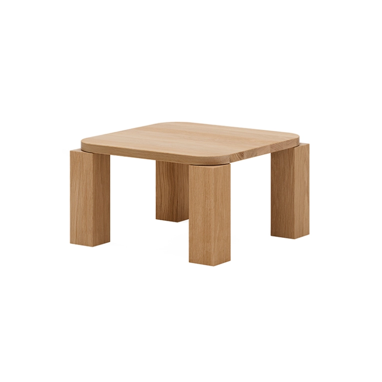 Table basse ATLAS 60x60 Chêne NEW WORKS