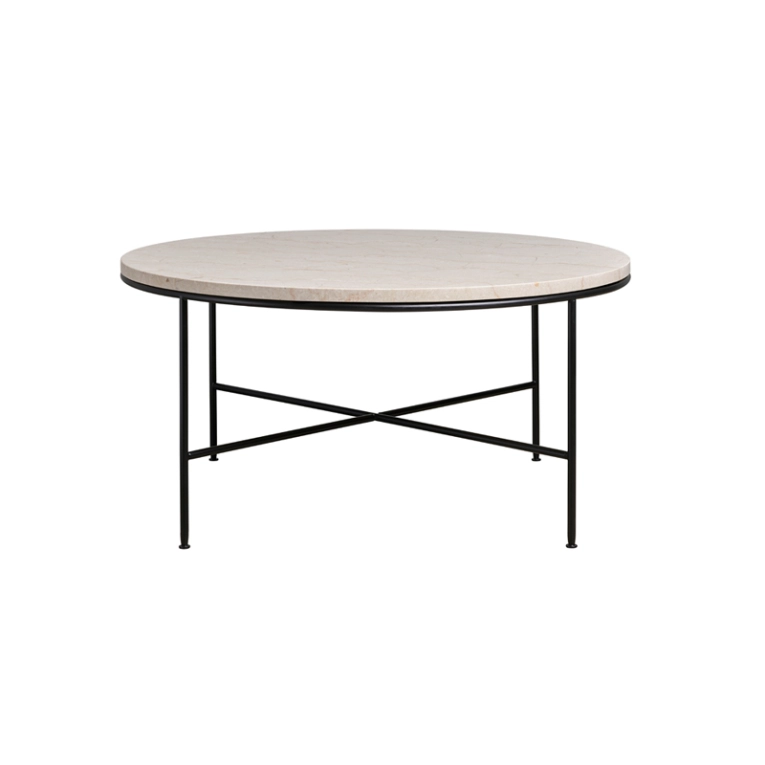 Table basse PLANNER Ø 80 Crème FRITZ HANSEN