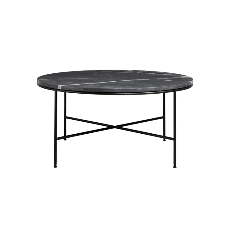 Table basse PLANNER Ø 80 Charbon FRITZ HANSEN