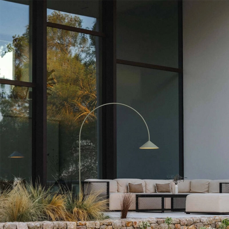 Luminaire extérieur Lampadaire OUT 4270 Rouge terracotta VIBIA