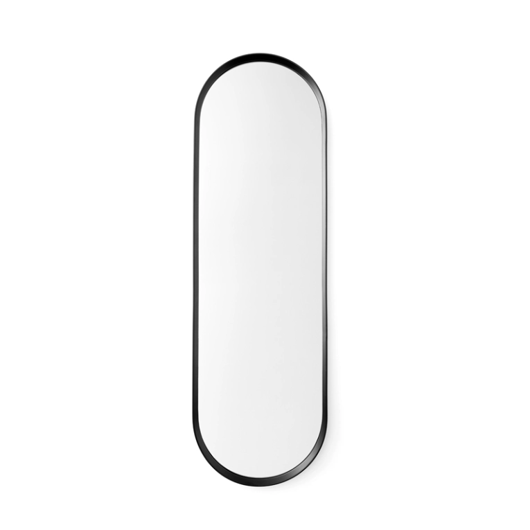 Miroir NORM OVAL Noir AUDO COPENHAGEN