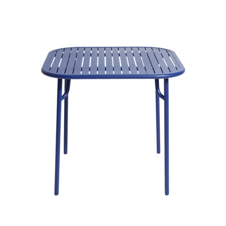 Table extérieur WEEK-END 85x85 Bleu PETITE FRITURE