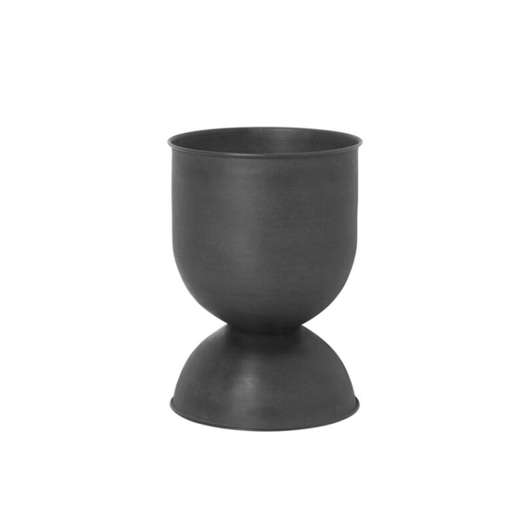 Pot et jardinière Pots HOURGLASS S Noir FERM LIVING