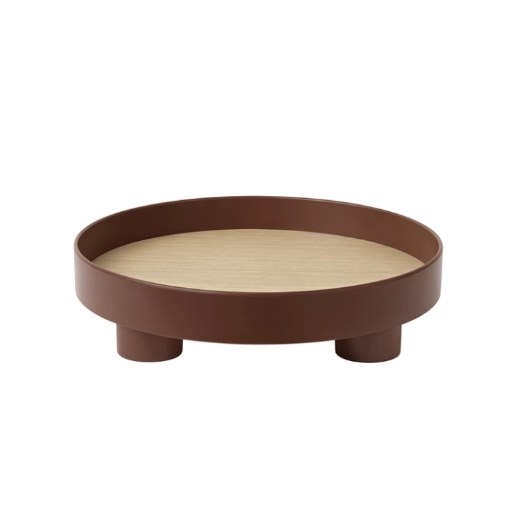 Plateau, plat Plateau PLATFORM Rouge foncé MUUTO