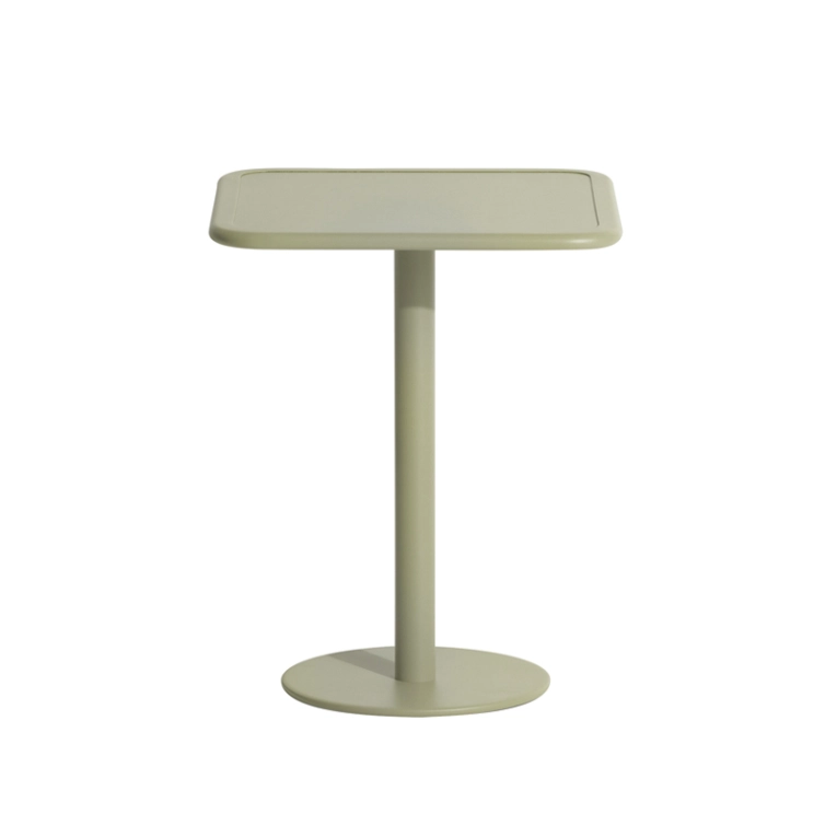 Table extérieur WEEK-END carrée Vert jade PETITE FRITURE