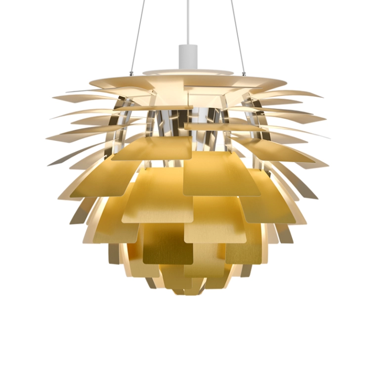 Suspension PH ARTICHOKE Ø72 Laiton LOUIS POULSEN