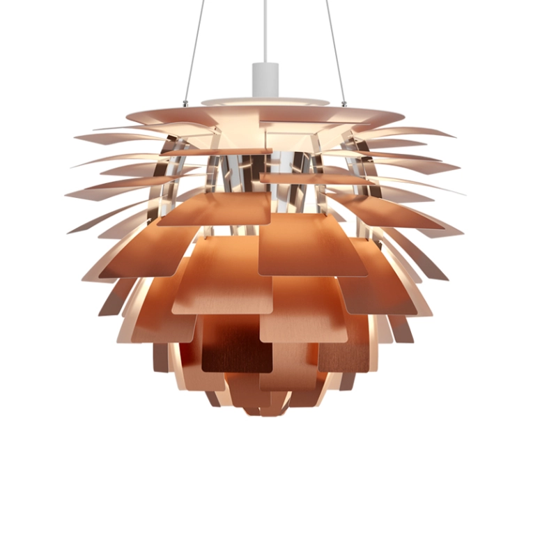 Suspension PH ARTICHOKE Ø72 Cuivre LOUIS POULSEN