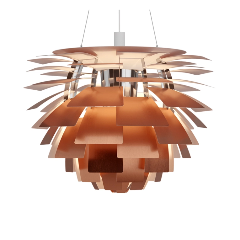Suspension PH ARTICHOKE Ø84 Cuivre LOUIS POULSEN