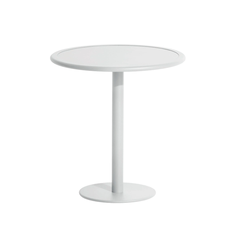 Table extérieur WEEK-END ronde Gris perle PETITE FRITURE