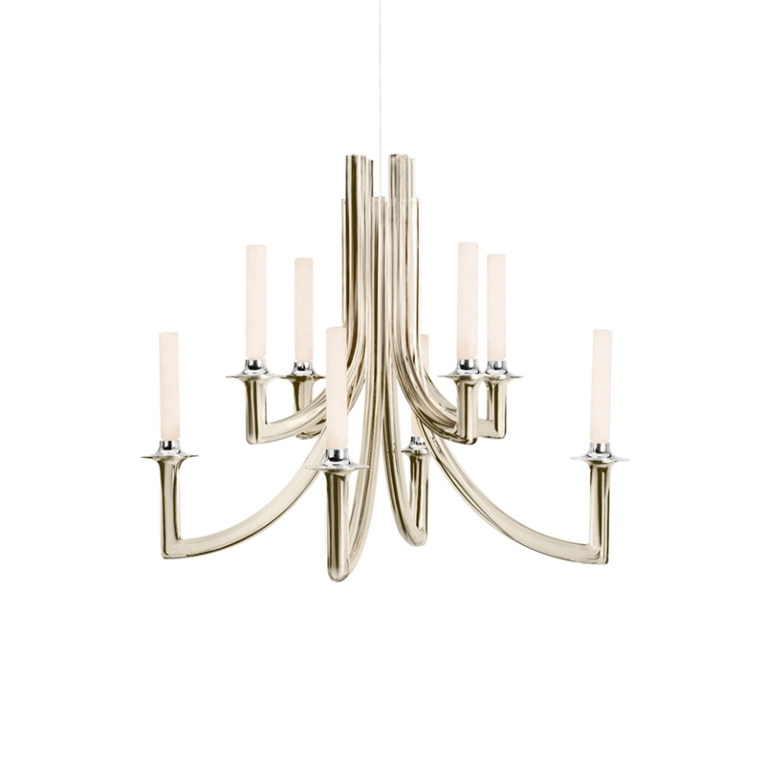 Suspension KHAN METAL Champagne brillant KARTELL