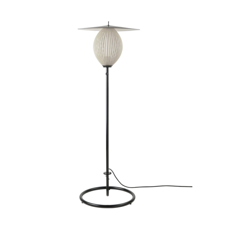 Luminaire extérieur Lampadaire SATELLITE OUTDOOR Blanc crème GUBI