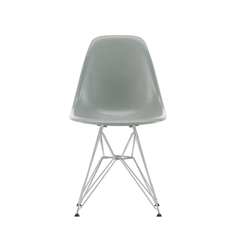 Chaise EAMES FIBERGLASS CHAIR DSR Vert mousse Eames VITRA