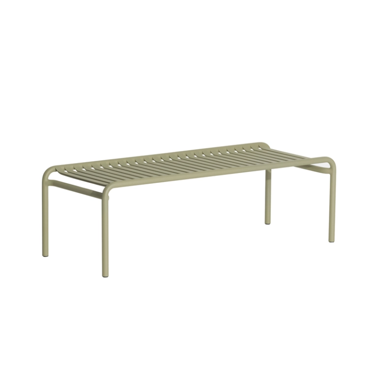 Table basse extérieur WEEK-END large Vert jade PETITE FRITURE