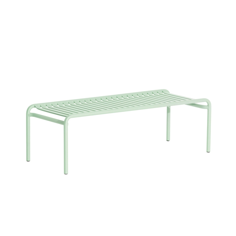 Table basse extérieur WEEK-END large Vert pastel PETITE FRITURE