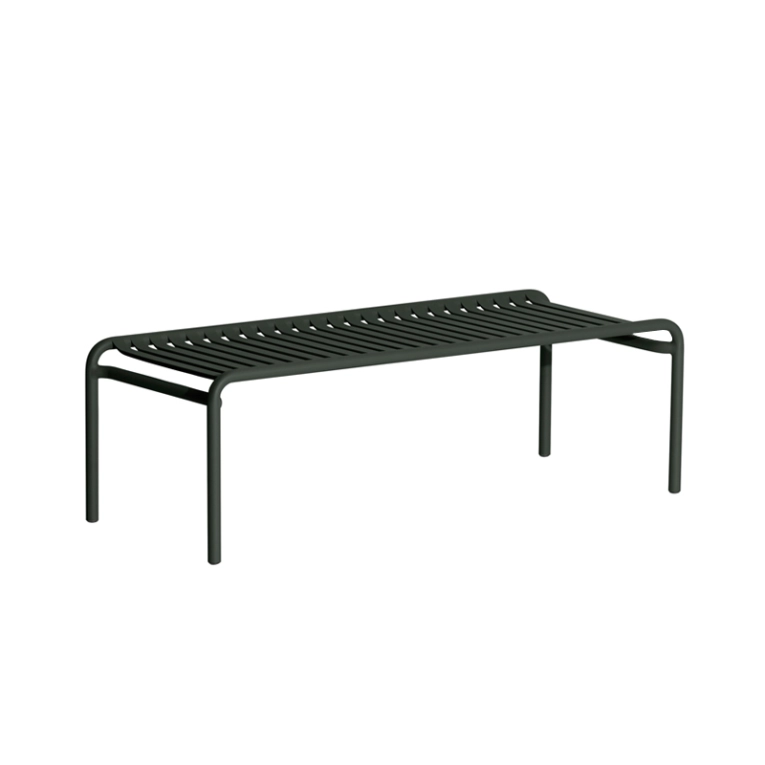 Table basse extérieur WEEK-END large Vert bouteille PETITE FRITURE