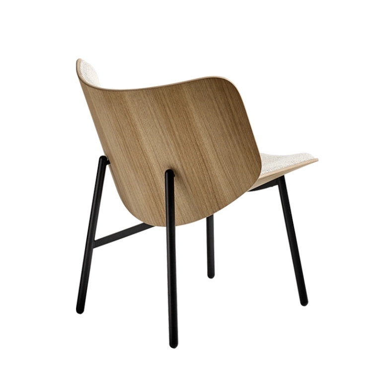 Fauteuil DAPPER LOUNGE Blanc 100 HAY