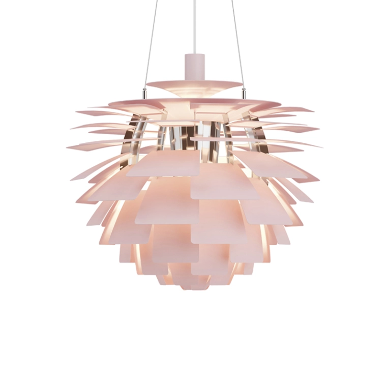 Suspension PH ARTICHOKE Pale Rose Ø 60 Rose pâle LOUIS POULSEN