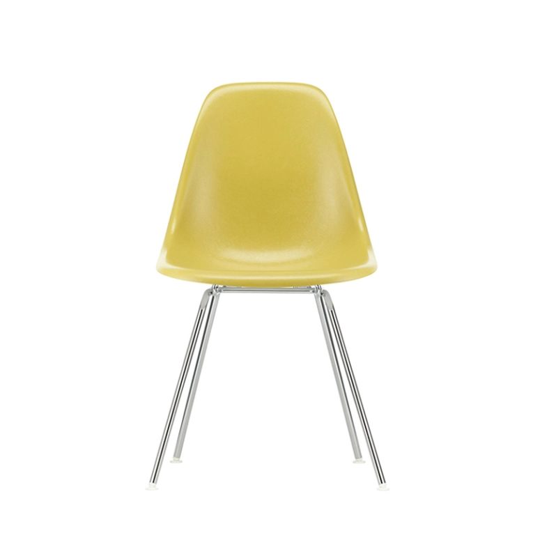 Chaise EAMES FIBERGLASS CHAIR DSX Ocre clair Eames VITRA