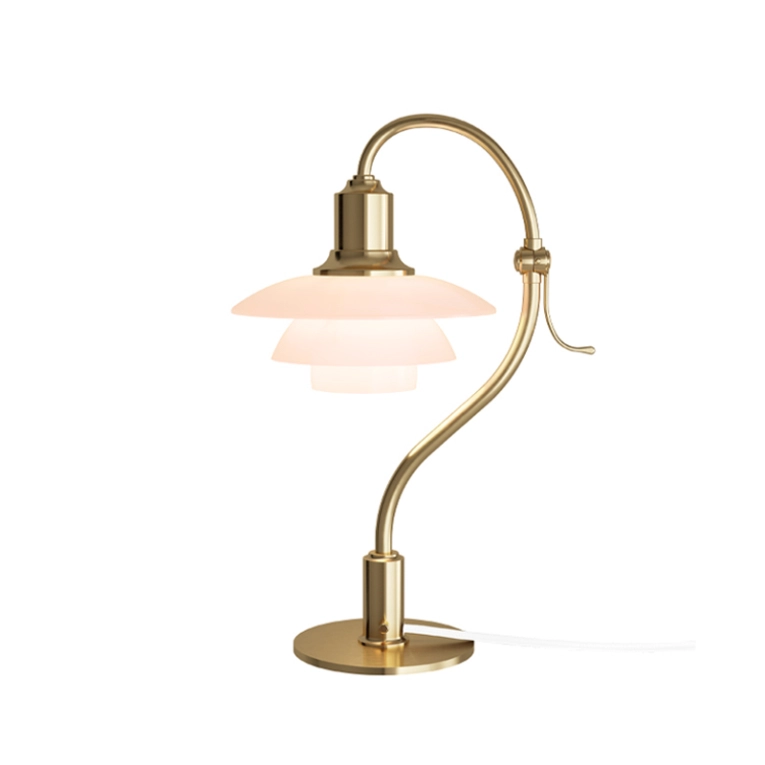 Lampe à poser PH 2/2 QUESTION MARK Pale Rose Rose pâle LOUIS POULSEN